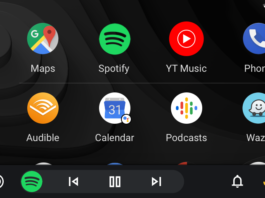 android auto 4.8 screen